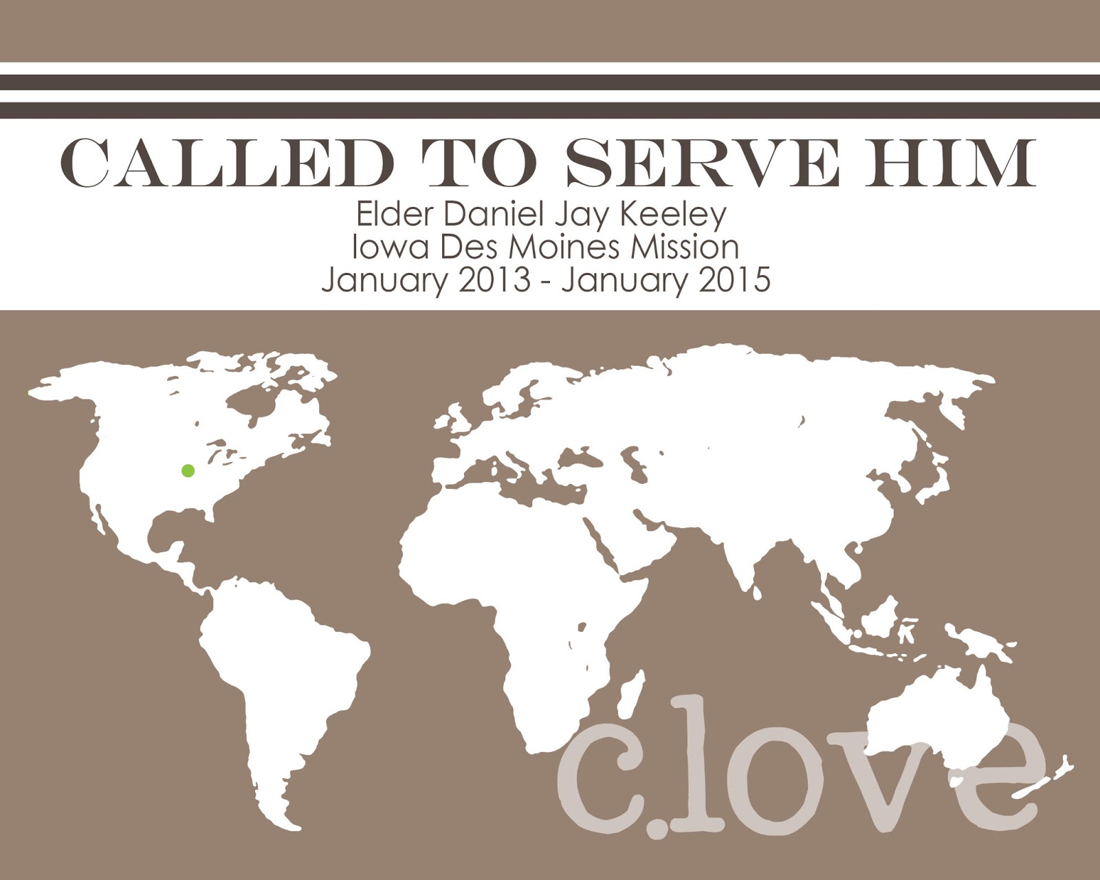 Called to Serve Him